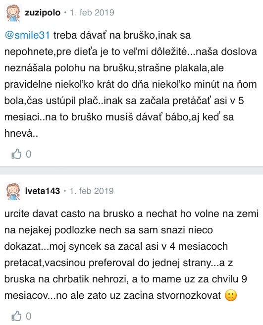 Kedy sa dieťa začne pretáčať? skúsenosti Modrykonik