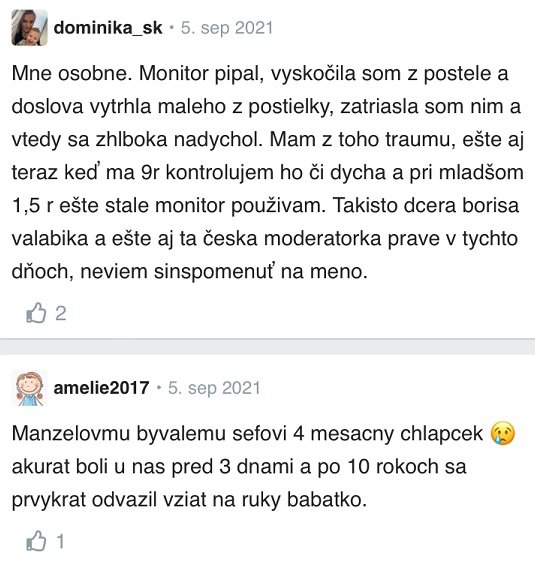 Syndróm náhleho úmrtia novorodenca diskusia Modrykonik