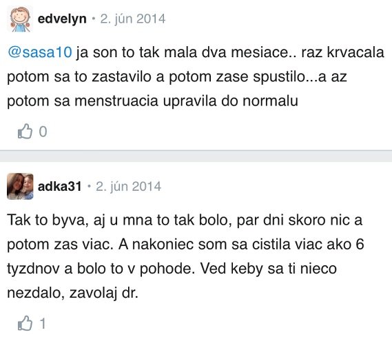 Obdobie šestonedelia diskusia Modrykonik