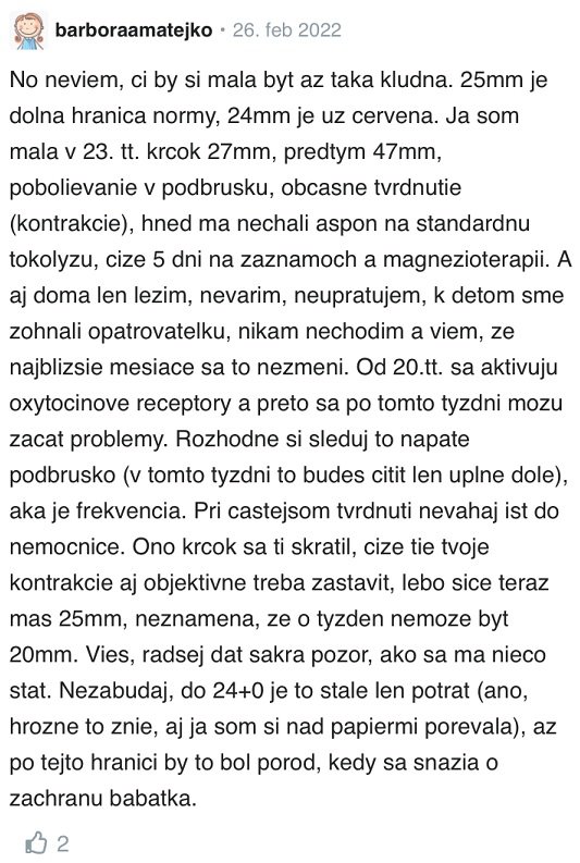 21. týždeň tehotenstva diskusia Modrykonik