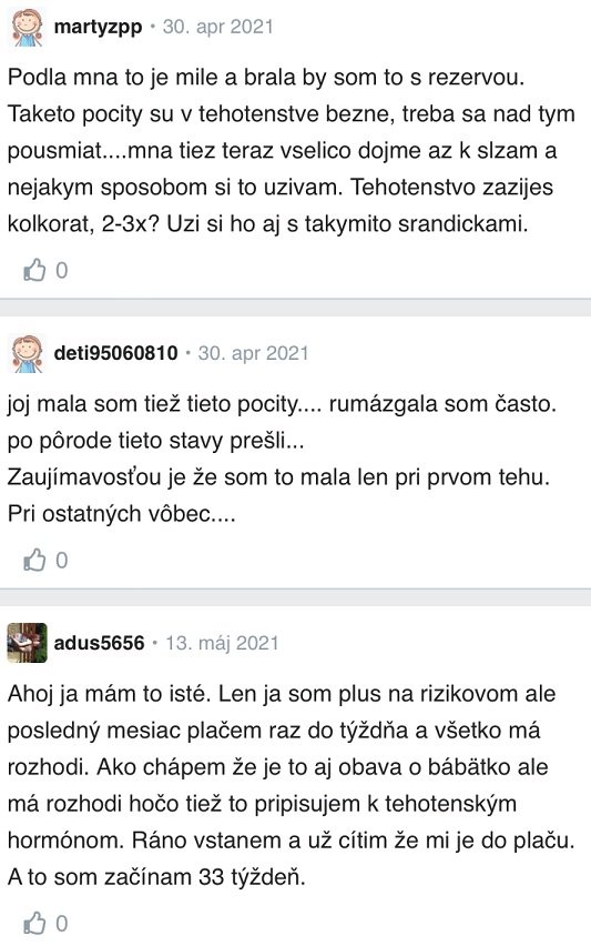32. týždeň tehotenstva diskusia