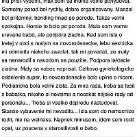 Pôrodnica Bratislava Kramáre skúsenosti